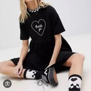 NWOT Vans Bad For You Black Dress